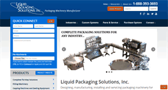 Desktop Screenshot of liquidpackagingsolution.com